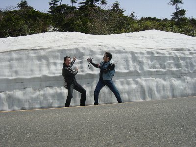 08 雪の壁